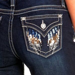 Miss me embellished Jean's dark blue
